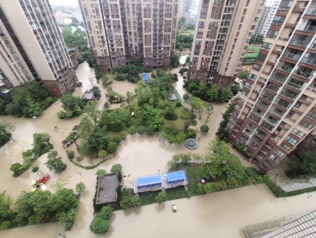 金堂再遇洪水，這次我們舉重若輕